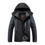 Olyvenn Deals Women s Outdoor Sprint Coat With Plush And Thickened Windproof Cycling Warm Cotton Coat Hooded Coat 2023 Trendy Winter Warm Ladies Hooded Casual Outwear Jackets Black 16