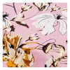 Blusenstoff Soft Touch Blumen, rosa-color