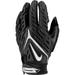 Nike Superbad 6.0 Football Gloves Black White Small