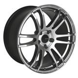 Enkei TSP6 17x8 45mm Offset 5x100 Bolt Pattern Hyper Silver Wheel