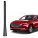 Anina 7 Inch Car Antenna Mast for 2004-2012 Mazda 3 Mazda 5 Mazda 6 CX-7 AM/FM Radio Rubber Antenna Car Wash Proof (Black)