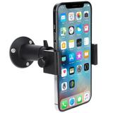 iTODOS Wall Mount Phone Holder Bracket with 360 Degree Adjustable Mount for iPhone / Samsung Galaxy / Nexus / HTC / LG Smart Phones and GPS Navigator Compatible with 3.5 ~6.5 inch Width