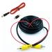 Upgraded Version Thickened 34FT/10m Backup Camera RCA Video Cable RCA Male to Male Plug Car Rear View Parking Backup Camera Video Audio Extension Cable with Detection Trigger Wire