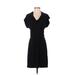 BCBGMAXAZRIA Casual Dress - A-Line: Black Print Dresses - Women's Size Small