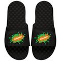 Men's ISlide Black Nickelodeon Retro Splatter Slide Sandals
