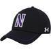 Men's Under Armour Black Northwestern Wildcats Blitzing Accent Iso-Chill Adjustable Hat