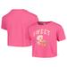 Girls Youth Pink Strawberry Shortcake Sweet Cropped T-Shirt