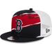 Men's New Era Navy Boston Red Sox Tear Trucker 9FIFTY Snapback Hat