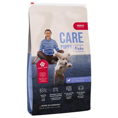 Sparpaket: 2x10kg mera CARE Puppy Huhn Hundefutter trocken
