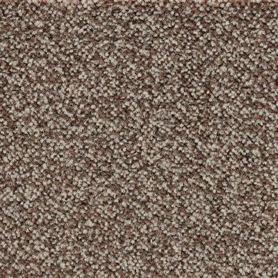 Teppichboden BODENMEISTER "Juno, Velours - meliert", braun (dunkel, braun), B:500cm H:8,5mm L:650cm, Polyamid, Teppiche,