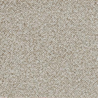 Teppichboden BODENMEISTER "Juno, Velours - meliert", grau (hell, grau beige), B:500cm H:8,5mm L:650cm, Polyamid, Teppich