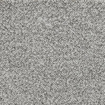 Teppichboden BODENMEISTER "Juno, Velours - meliert, Made in Belgium", grau, B:400cm H:8,5mm L:600cm, Polyamid, Teppiche, Wohnzimmer, Schlafzimmer, Kinderzimmer, Breite 400/500 cm Image
