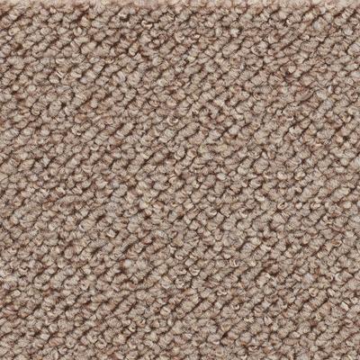 Teppichboden VORWERK "Passion 1091 (Metro), Schlinge - Uni Farben, Made in Germany", braun (hell, braun beige), B:500cm H:6,3mm L:600cm, Polyamid, Teppiche, Wohnzimmer, Schlafzimmer, Kinderzimmer, Breite 400/500 cm Image