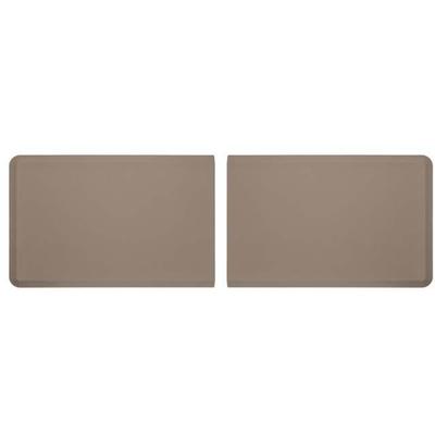 Weather Tech Comfort Mat Connect Woven 2 Pieces 24x36in Tan 8ACONA2BWT