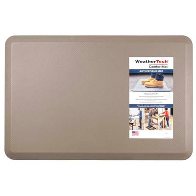 Weather Tech Comfort Mat Carbon Fiber Tan 81AF23CBTS