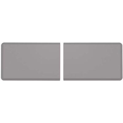 Weather Tech Comfort Mat Connect Stone 2 Pieces 24x36in Grey 8ACONA2TXG