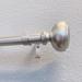 House of Hampton® Eraine Adjustable Overall Width x 1" Diameter Single Curtain Rod Metal in Gray | 2 H x 72 W x 4 D in | Wayfair