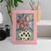 Red Barrel Studio® Edoardo Jamboree Floral II Framed On Paper Graphic Art Paper in Black/Blue/Green | 6 H x 4 W x 1 D in | Wayfair