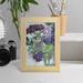 Red Barrel Studio® Florus Garden Wild Things I Framed On Paper Graphic Art Paper in Black/Blue/Green | 6 H x 4 W x 1 D in | Wayfair