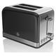 Swan ST19010BN 2-Slice Toaster - Black, Black