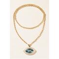 Marie Lichtenberg - 18-karat Gold, Enamel Multi-stone Necklace - One size