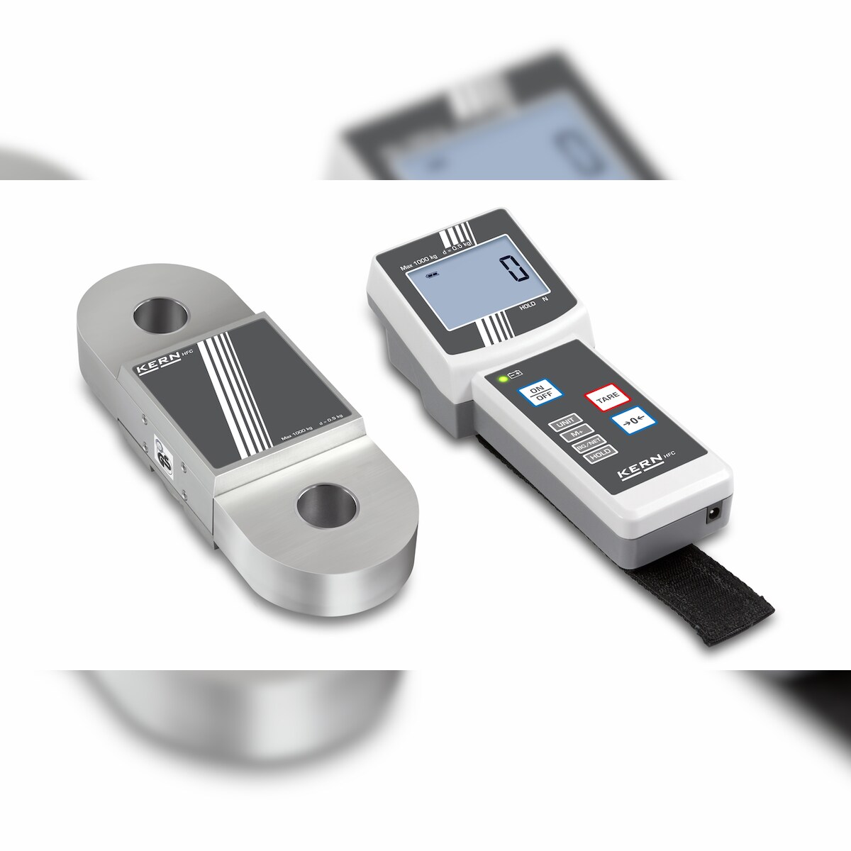 KERN HFC 1T 4 Kranwaage Max 1000kg d 0,5kg Kranwaage Zugwaage Image