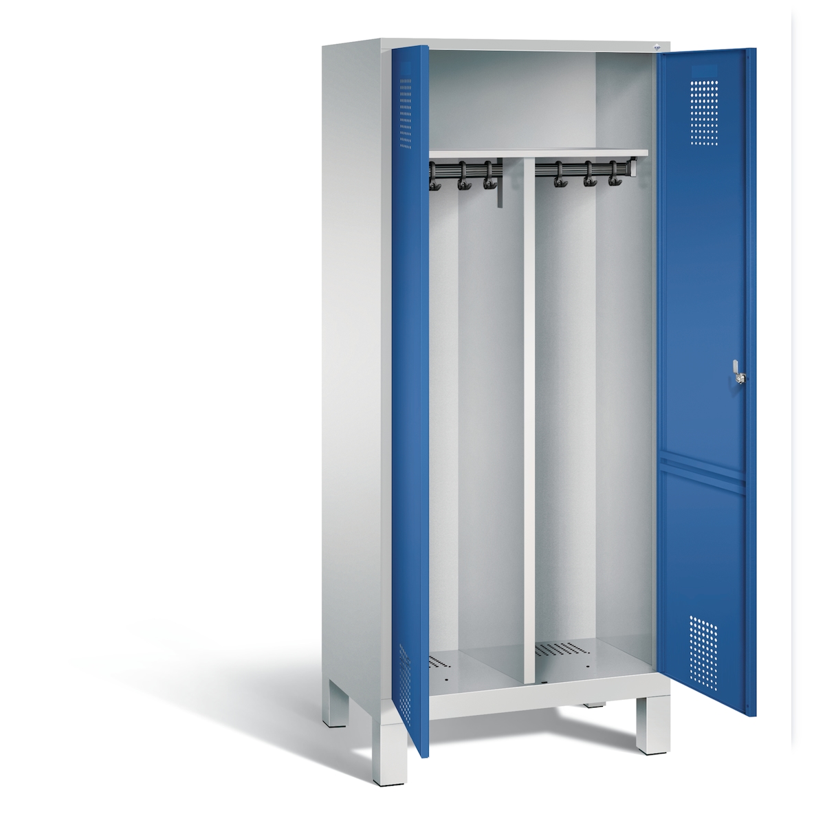 C+P Schwarz-Weiss-Spind Evolo, H1850xB810xT500mm Image