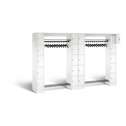 C+P Offene Garderobe Serie 8070, H1950xB2840xT480mm Image