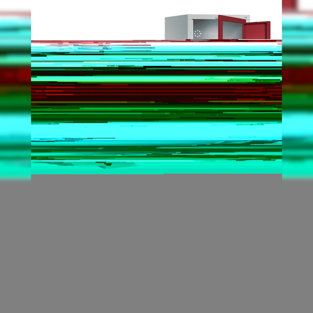 C+P Wäsche-Ausgabeschrank Evolo, H1800xB420xT500mm Image