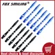 12/6PCS 41mm Aluminium Darts Wellen 2BA Für Professional Darts Fuchs Lächelndes Blau Schwarz Farben