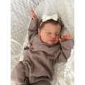 Npk19inch Neugeborene Baby größe bereits fertig wieder geborene Baby puppe laura 3d Haut hand
