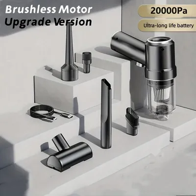 20000/10000Pa Drahtlose Auto Staubsauger USB Lade Tragbare Reinigung Gerät Mini Nass und Trocken Image