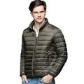 Neue Herbst Winter Mann 90% Enten Daunen jacke ultraleichte dünne S-3XL Frühlings jacken Männer