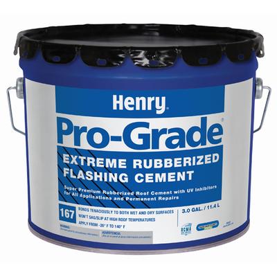Henry Pro Grade 167 Extreme Rubberized Flashing Cement 3 Gallon Pail