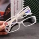 zerosun White Eyeglasses Frames Women Male Narrow Small Plain Glasses Female Reading Spectacles for