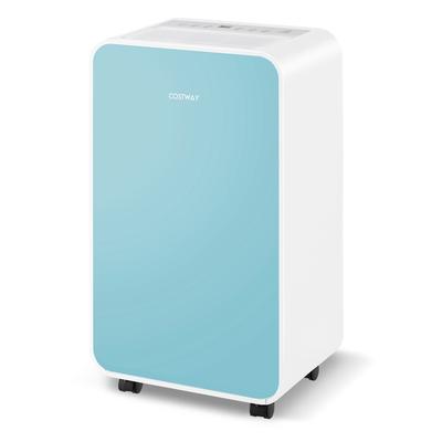 Dehumidifier 32 Pints/Day 3 Modes Portable 2500 Sq.Ft Blue/Pink/Yellow