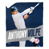 MLB Player New York Yankees Anthony Volpe Silk Touch Sherpa Throw