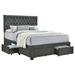 Coaster Furniture Soledad 4-drawer Tufted Upholstered Storage Bed