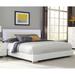 Coaster Furniture Felicity White California King Panel Bed with LED Lighting