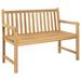 Irfora Patio Bench 44.9 Solid Teak Wood