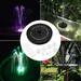 Sehao Water Sprinklers 3.5W Colorful Solar Sprinkler Bird Bath Garden Sprinkler Home & Garden Clear One Size