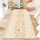 Tapis en laine de style japonais et coréen tapis de fleurs rustiques frais tapis modernes chambre