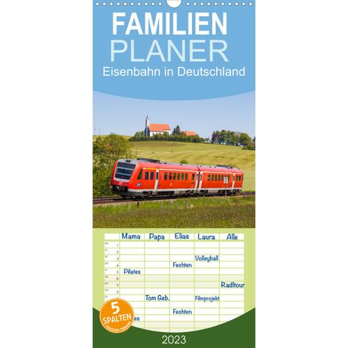 Familienplaner Eisenbahn In Deutschland (Wandkalender 2023 , 21 Cm X 45 Cm, Hoch)