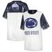 Women's Gameday Couture White Penn State Nittany Lions Chic Full Sequin Jersey Dress