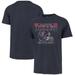 Men's '47 Navy Houston Texans Gridiron Classics Time Lock Franklin T-Shirt