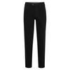 Stoffhose BRÜHL "Milano II", Herren, Gr. 28, Untersetzte Größen, schwarz, 78% Baumwolle, 21% Polyester, 1% Elasthan, unifarben, casual, lang, Hosen, in Stretch-Denim