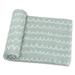 Comfy Cubs Muslin Swaddle Muslin in Green/White | 47 H x 47 W in | Wayfair CC-370-GR-DODL