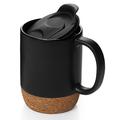 17 Stories 15oz.Coffee Mug Ceramic/Earthenware & Stoneware in Black | Wayfair 21F959D9EBAB4BEBBD72F6DAC6C12949