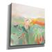 Ivy Bronx 'Confetti Fields' By Alice Sheridan, Canvas Wall Art, 26"X26" Canvas, Solid Wood in Gray | 26 H x 26 W x 1.5 D in | Wayfair