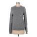Divided by H&M Pullover Sweater: Gray Marled Tops - Women's Size X-Small